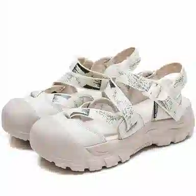 头层牛皮 时尚舒适休闲经典 沙滩凉鞋 女款