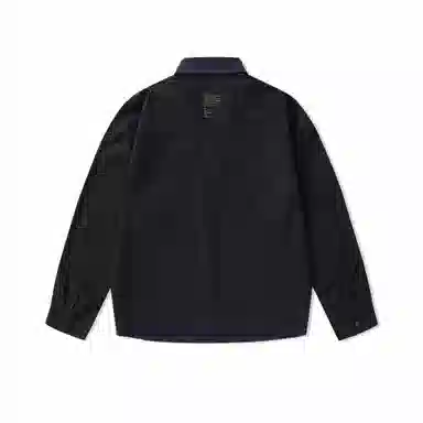 赞仕 水洗宽松百搭胸前口袋长袖衬衫 男款