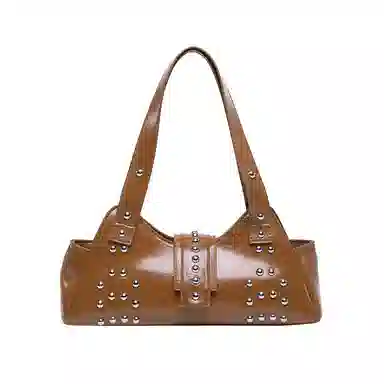 FCTOSSR Punk Studded PU Shoulder Bag