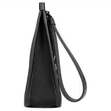 Ferragamo Logo Print Clutch Black