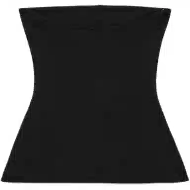 ZARA Stretch Tube Top Black