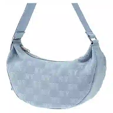 MLB Denim Shoulder Bag Blue/Grey