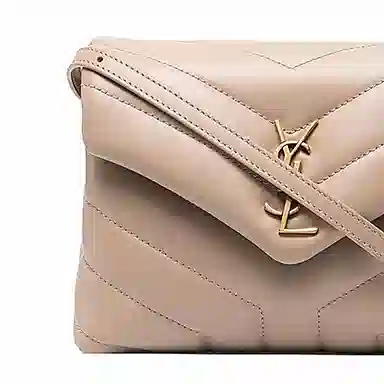 SAINT LAURENT Logo Clutch