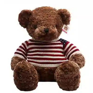 柏文熊 毛衣熊 泰迪熊 玩偶 毛绒公仔