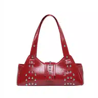 FCTOSSR Punk Studded PU Shoulder Bag