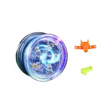 一点潮玩 炫酷灯光玩具 水晶 活睡眠自动回旋 悠悠(溜溜)球