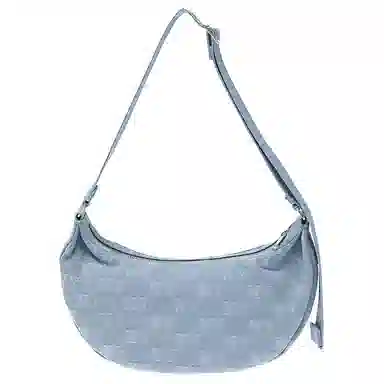 MLB Denim Shoulder Bag Blue/Grey