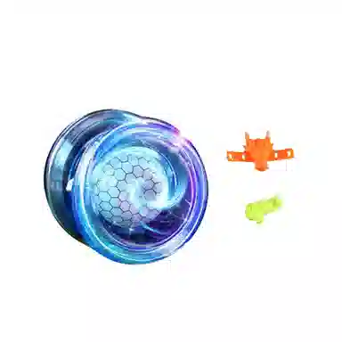 一点潮玩 炫酷灯光玩具 水晶 活睡眠自动回旋 悠悠(溜溜)球