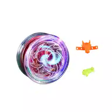 一点潮玩 炫酷灯光玩具 水晶 活睡眠自动回旋 悠悠(溜溜)球