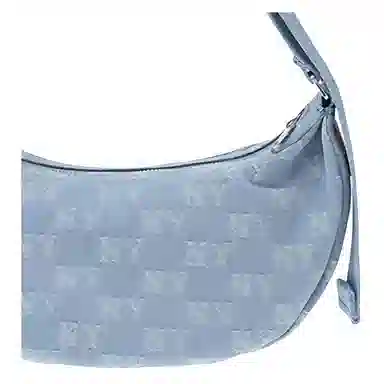 MLB Denim Shoulder Bag Blue/Grey