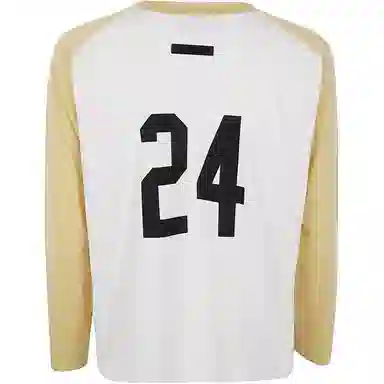 Fear of God Essentials FALL24 HOMECOMING Womens Tri-Blend Baseball Shirt T AMBER