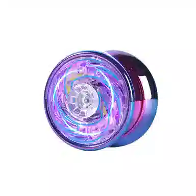 一点潮玩 炫酷灯光玩具 水晶 活睡眠自动回旋 悠悠(溜溜)球