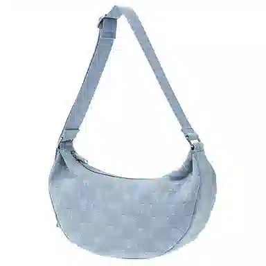 MLB Denim Shoulder Bag Blue/Grey