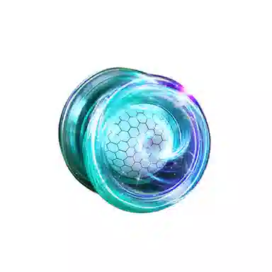 一点潮玩 炫酷灯光玩具 水晶 活睡眠自动回旋 悠悠(溜溜)球