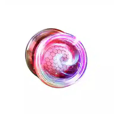 一点潮玩 炫酷灯光玩具 水晶 活睡眠自动回旋 悠悠(溜溜)球