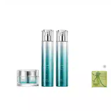 花肌粹 葡萄籽水润沁颜界面水乳精华套装 舒缓维稳紧致保湿滋润补水补水滋润型 两件套/三件套/四件套