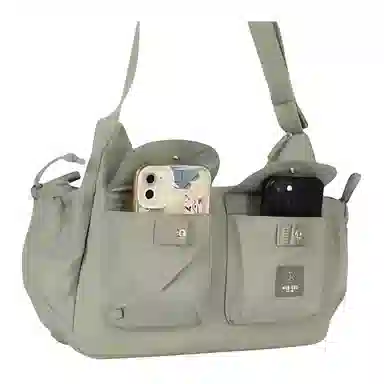 MLB Retro Nylon Crossbody Bag Green