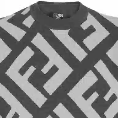 FENDI Grey Wool jumper