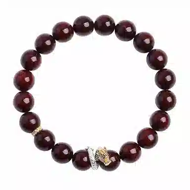 木盛缘 木带宝高油高密生肖蛇文玩 小叶紫檀 手串 男女同款情侣款