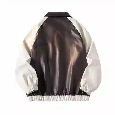 Red Dragonfly Retro Leather Jacket