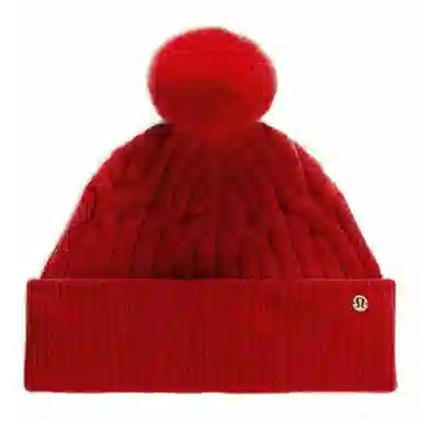 lululemon Cable Knit Pom-Pom Beanie