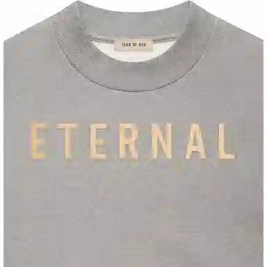 Fear of God FW22 ETERNAL Fleece Crewneck Warm Heather Grey