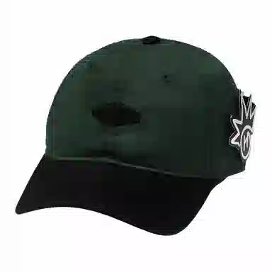 优莲茵 韩版街头潮流软顶拼色撞色宽帽檐显脸小 聚酯纤维 鸭舌帽 男女同款情侣款