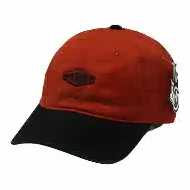 优莲茵 韩版街头潮流软顶拼色撞色宽帽檐显脸小 聚酯纤维 鸭舌帽 男女同款情侣款