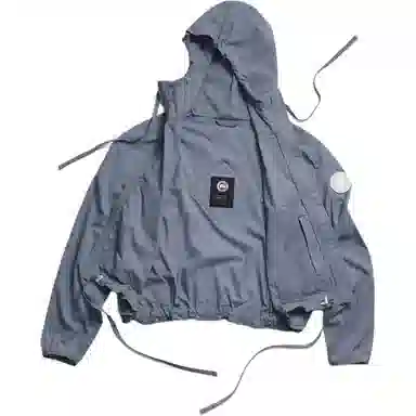 Canada Goose Hooded Jacket Light Blue