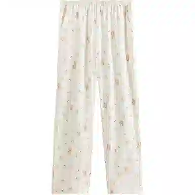 芬腾 可爱薄款休闲家居睡裤 女款