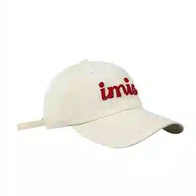 大头围字母刺绣韩版百搭春夏宽帽檐显脸小复古软顶鸭舌帽 棉涤材质 棒球鸭舌帽 女款