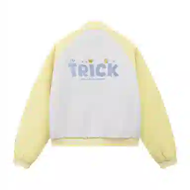 美式小熊魔术贴休闲百搭单排扣棒球服 男女同款