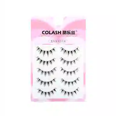 酷乐丝 浓密漫画睫毛 自然纤长款