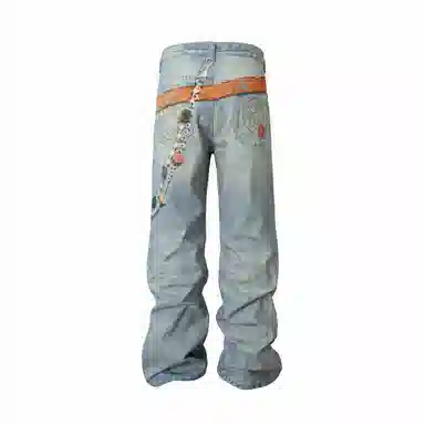 OKME 3D Moonboy Vintage Jeans