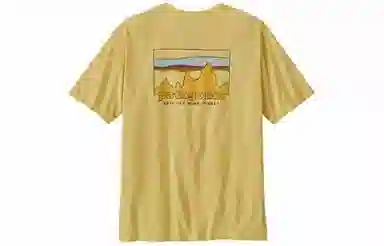 patagonia Men's '73 Skyline Organic T-Shirt LogoT