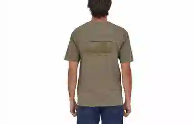 patagonia Men's '73 Skyline Organic T-Shirt LogoT