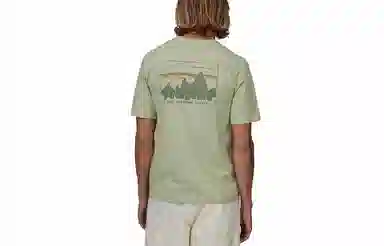 patagonia Men's '73 Skyline Organic T-Shirt LogoT