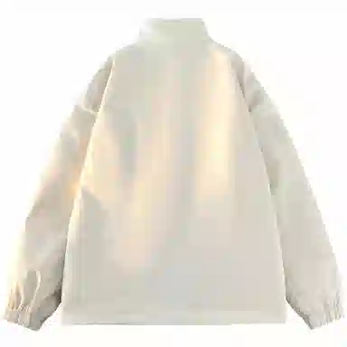 王者荣耀 英雄款 美式复古简约拼接设计休闲宽松百搭翻领夹克外套 男女同款