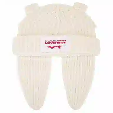 Charles Jeffrey Beanie Beige