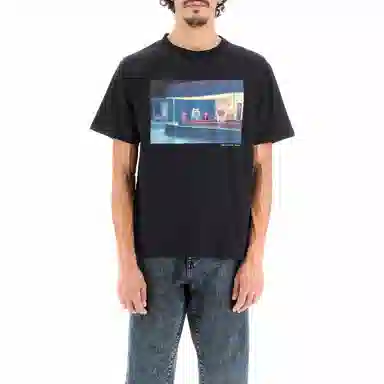 GCDS FW22 Black T-Shirt