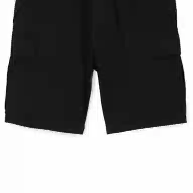 Burberry SS23 Logo Cotton Shorts Black