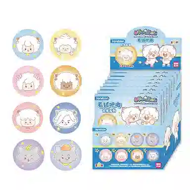 简动文创 毛绒吧唧 马口铁 徽章