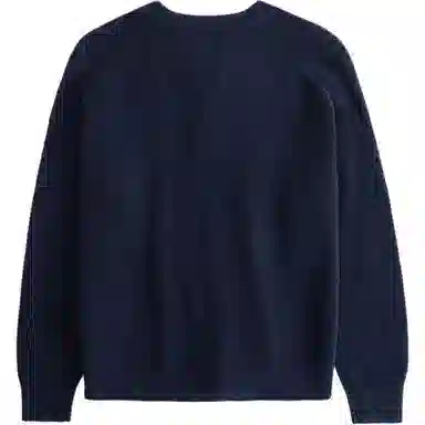 Abercrombie & Fitch Soft Knit Long Sleeve Navy