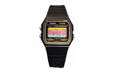 CASIO F-91WG-9 Dopamine Black
