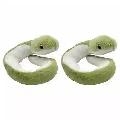 千桐 爱小蛇 蛇年公仔吉祥物 可弯曲趣味治愈陪伴搞怪 毛绒 挂件 男女同款情侣款