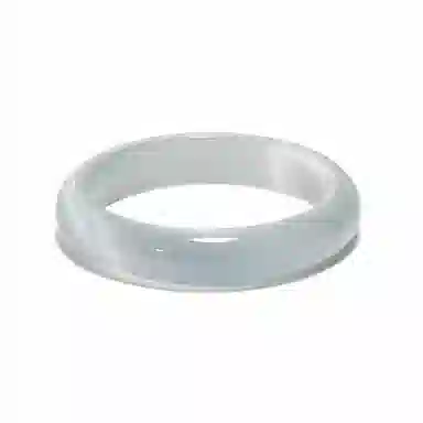 老银坊 新中式贵妃镯 一步一响国潮古风美人镯 精致素净优雅叮当镯子 国风气质手饰旗袍汉服配饰 琉璃  手镯 女款 礼盒装