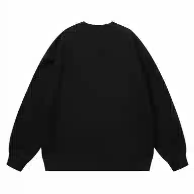 The Simpsons Loose Letter Casual Heavyweight Long Sleeve Sweatshirt