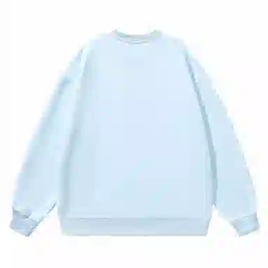 The Simpsons Loose Letter Casual Heavyweight Long Sleeve Sweatshirt