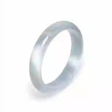 老银坊 新中式贵妃镯 一步一响国潮古风美人镯 精致素净优雅叮当镯子 国风气质手饰旗袍汉服配饰 琉璃  手镯 女款 礼盒装