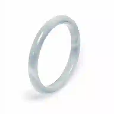 老银坊 新中式贵妃镯 一步一响国潮古风美人镯 精致素净优雅叮当镯子 国风气质手饰旗袍汉服配饰 琉璃  手镯 女款 礼盒装